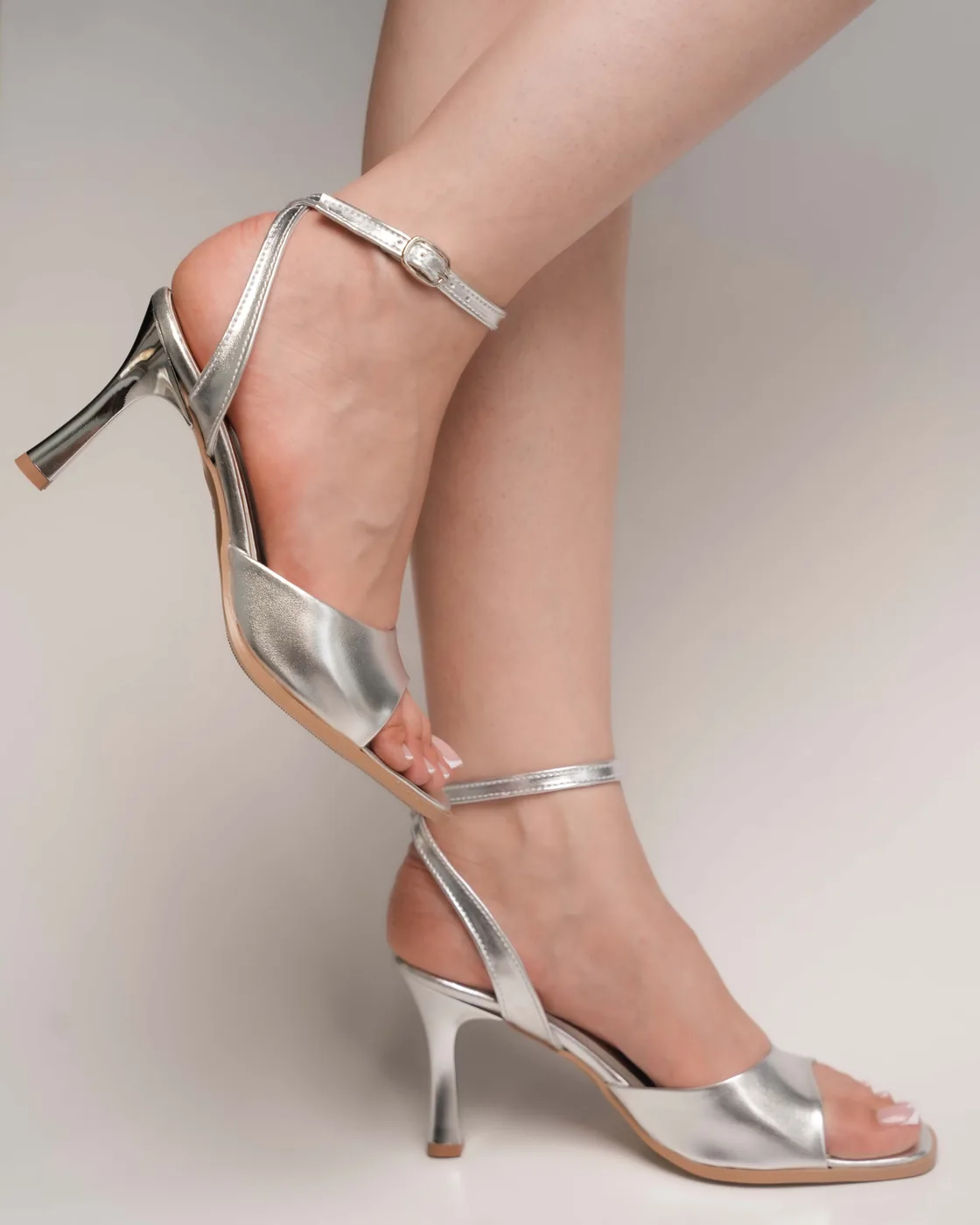 Rifel Sandale Talon Fin Bride Cheville — Vue latérale