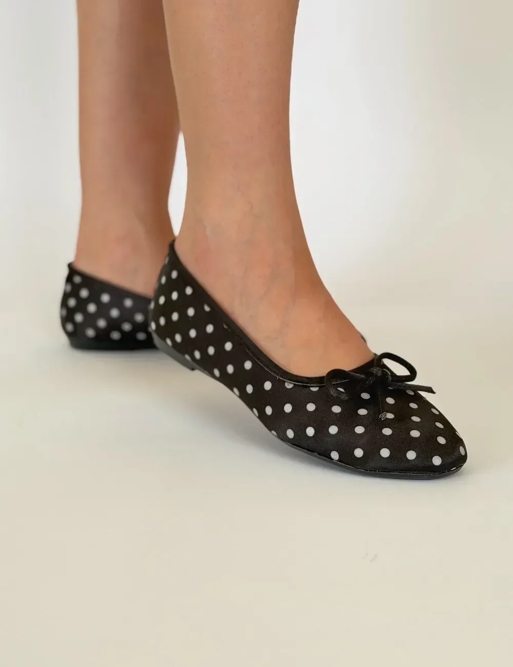 Rifel Ballerine Pois Rétro — Vue latérale