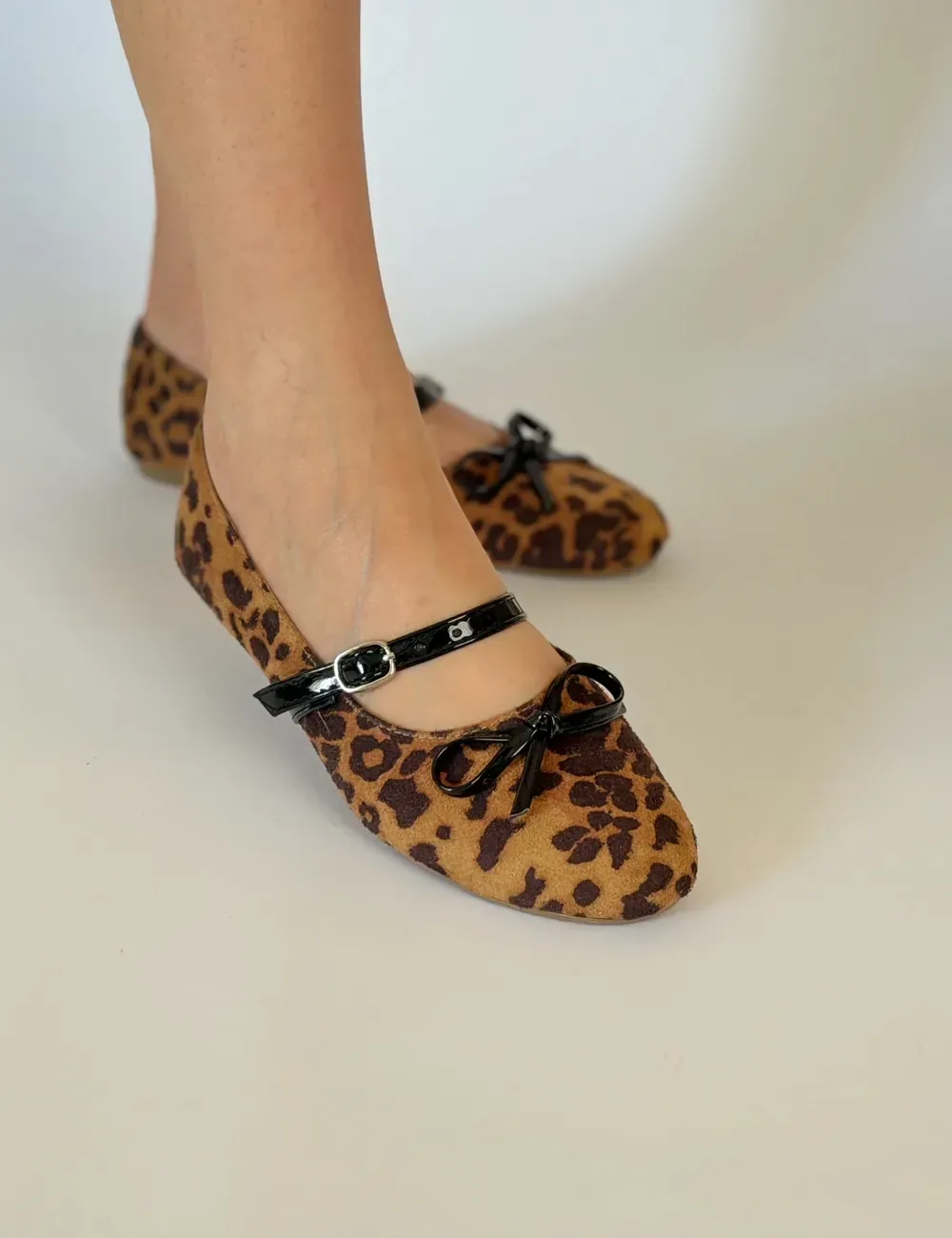 Rifel Ballerine Mary Jane Suède — Chaussure femme de luxe